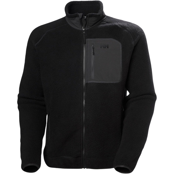2025 Helly Hansen Mens Panorama Pile Fleece Block Jacket 49460 - Black